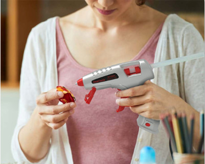 Promotion of motorized glue gun
